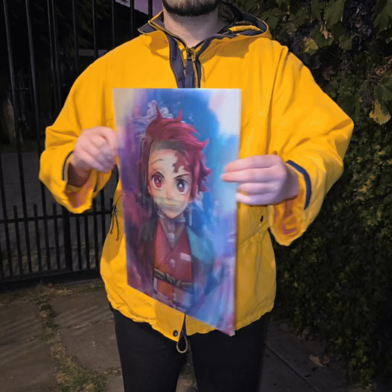 Anime Poster 3D